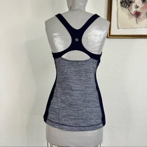 Luluemon Nano Stipe Circuit Open Back Tank - Picture 1 of 6